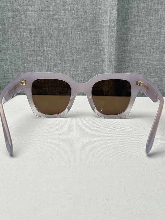NEW Bvlgari B.zero1 BV40013I Sunglasses Lilac Ombre Brown main image 9